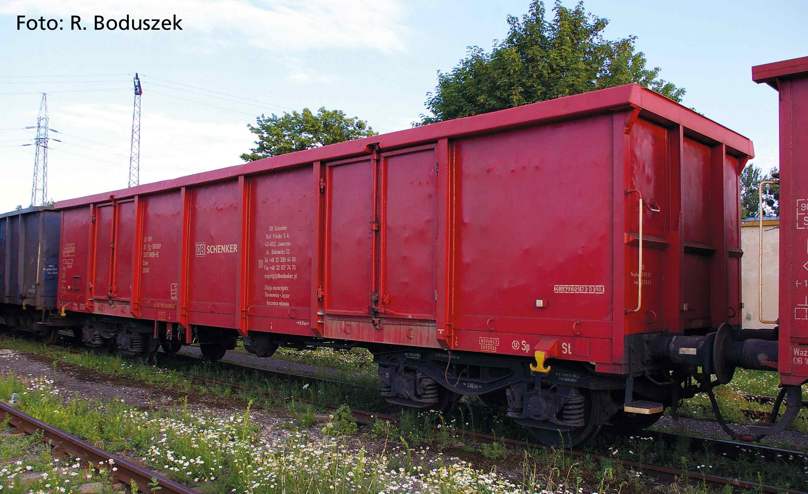 2er Set Offene Güterwagen Eao - 58280