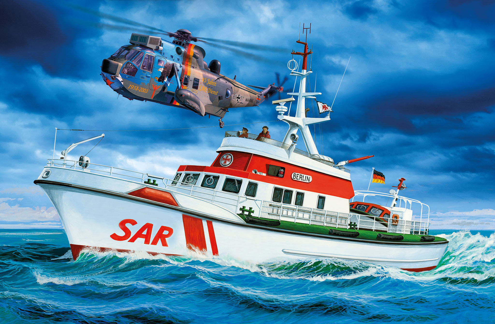 SAR - BERLIN + Westland Sea K - 05683