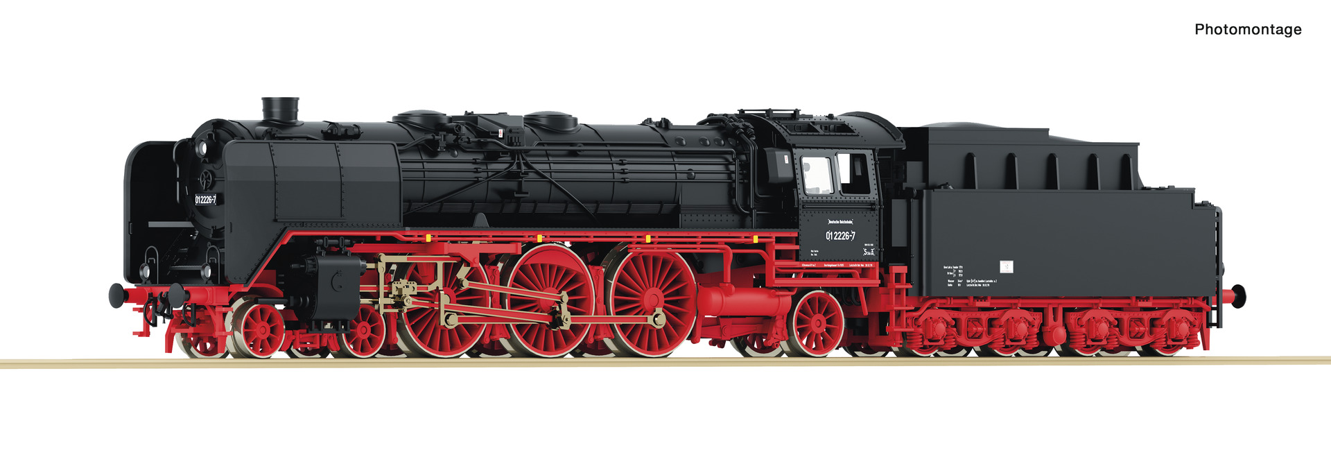 Dampflokomotive 01 2226-7, DR - 714501