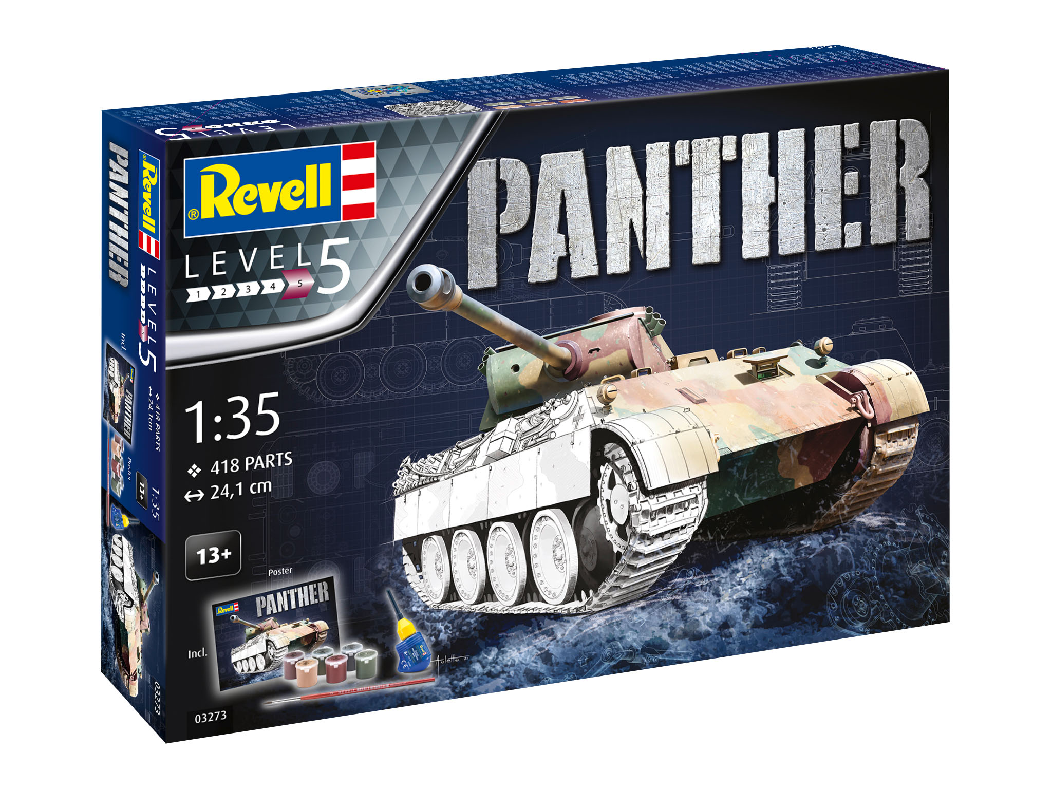 Geschenkset Panther Ausf. D - 03273