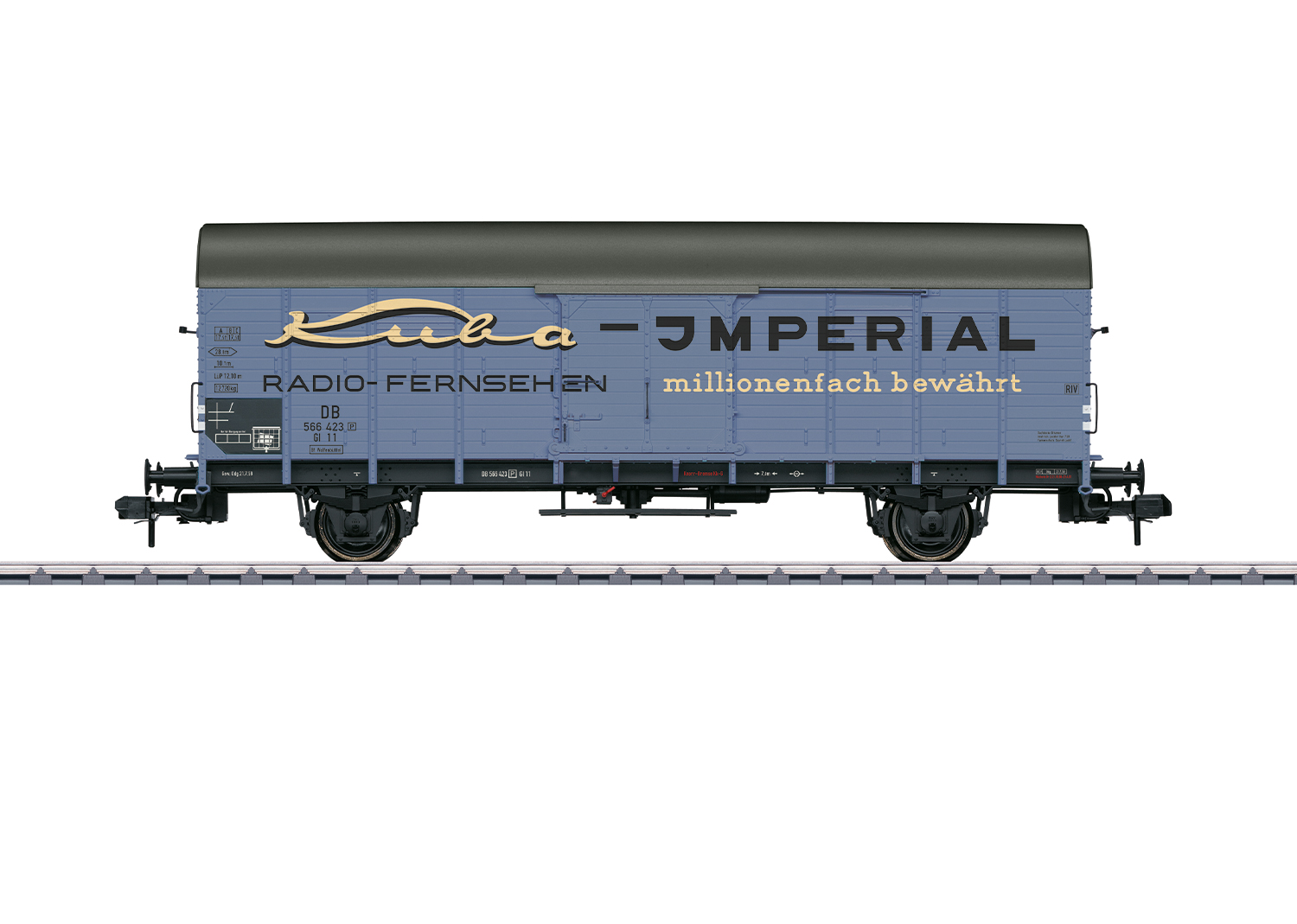 Ged. Güterwagen Kuba-Imp.DB