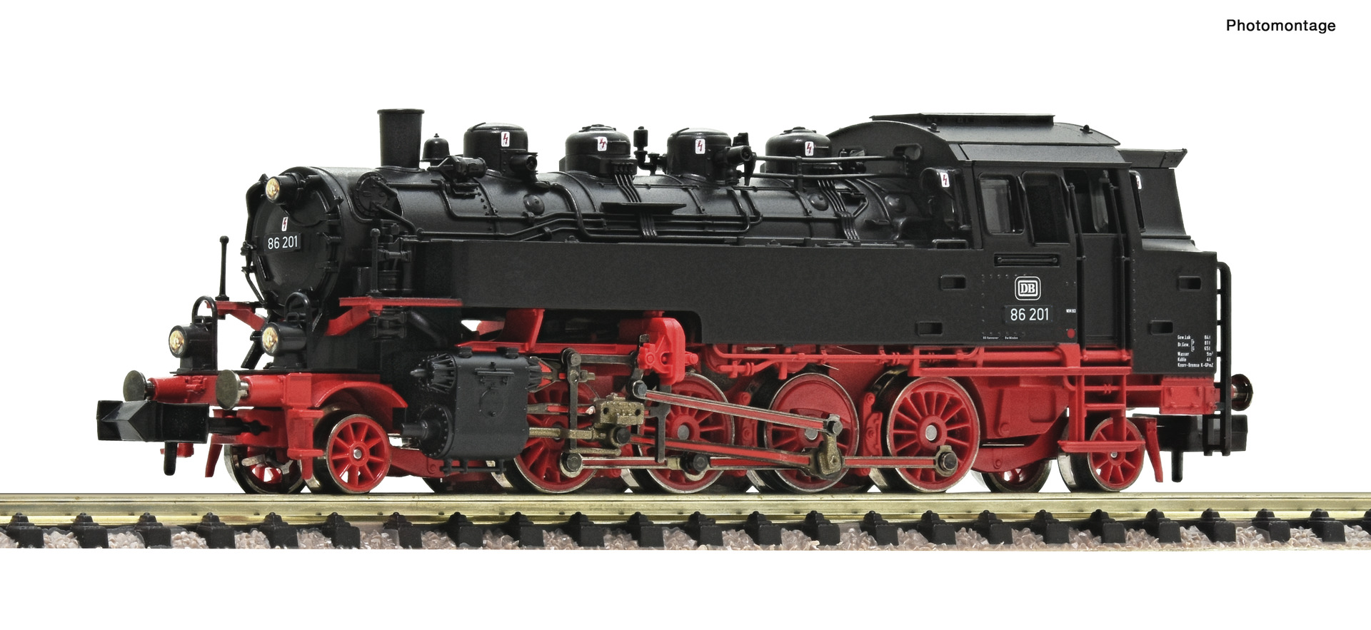 Dampflokomotive 86 201, DB - 7170008