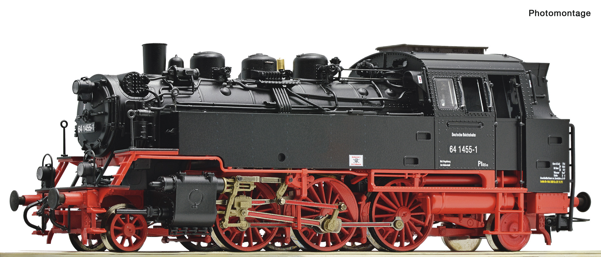 Dampflokomotive 64 1455-1, DR - 7100009