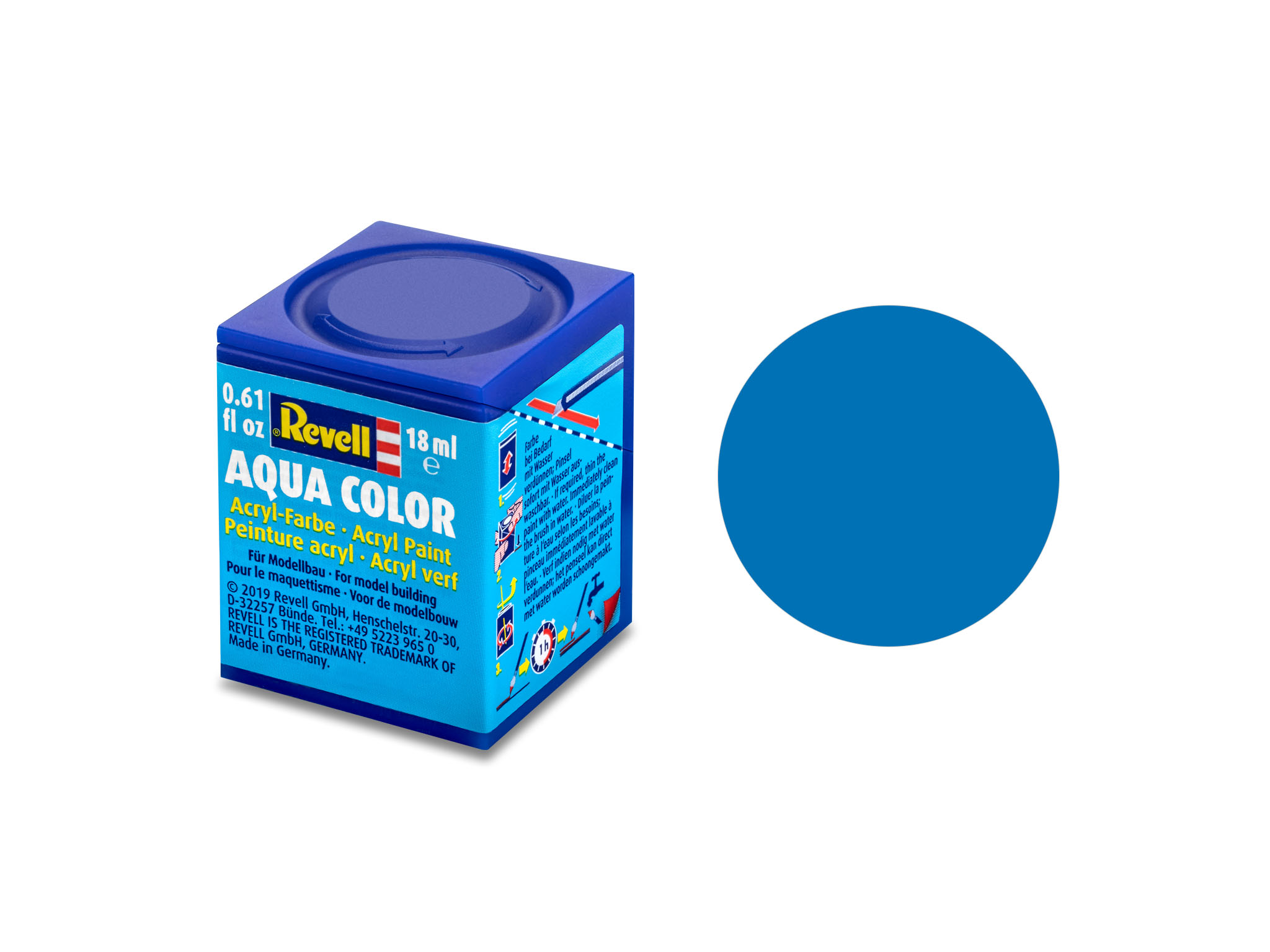 Aqua blau, matt - 36156