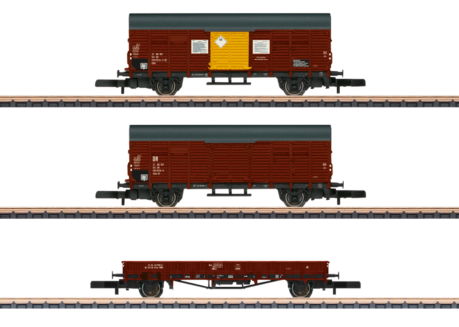 Güterwagen-Set DR - 82268