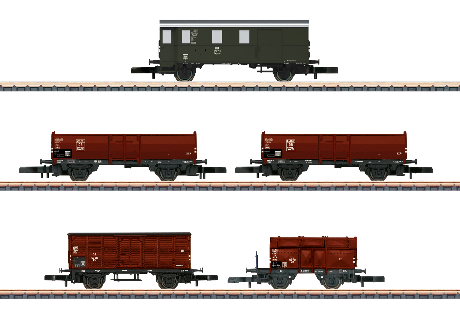 Güterwagen-Set DB - 86070