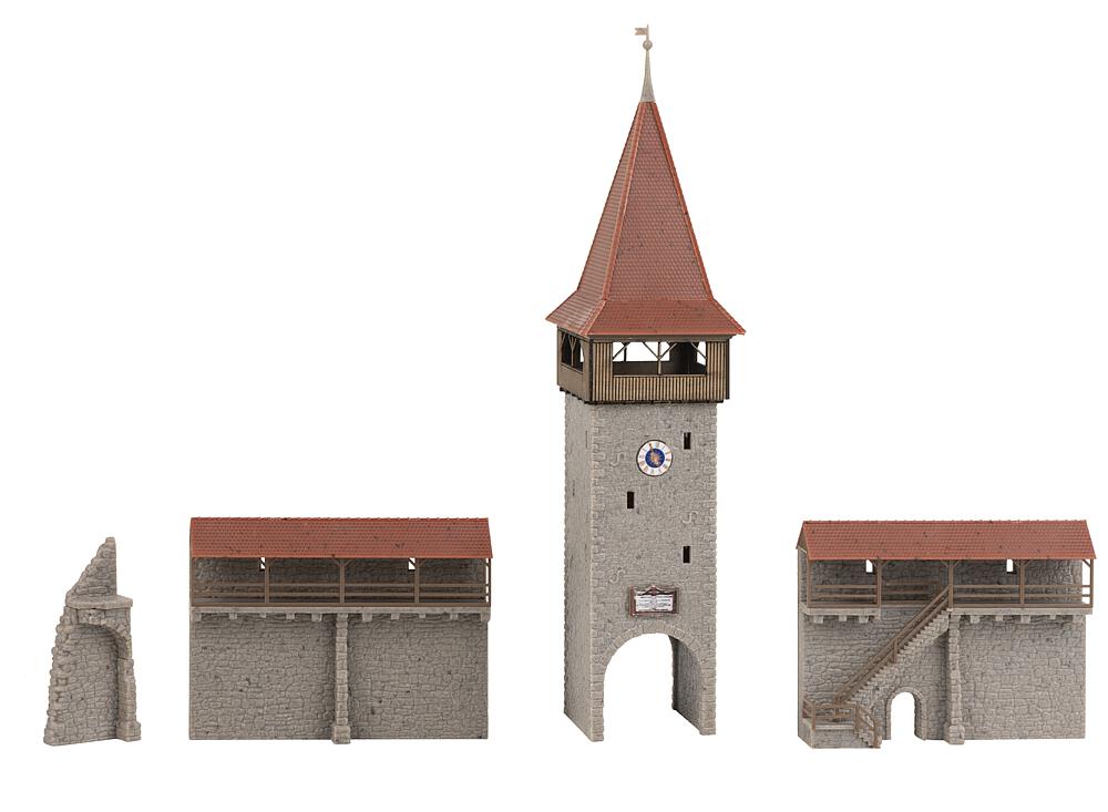 Altstadtturm mit Mauer - 232171