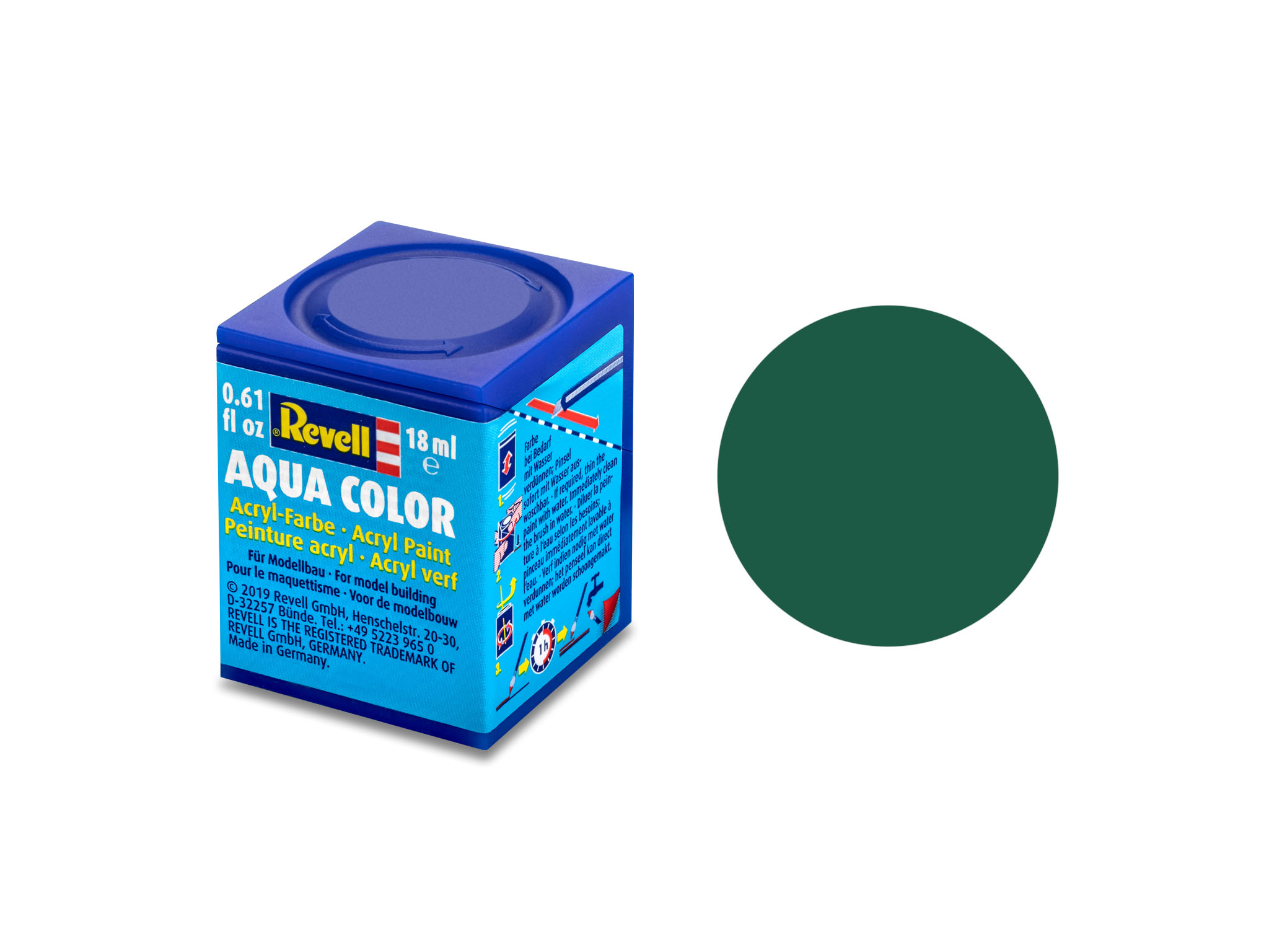 Aqua dunkelgrün, matt - 36139