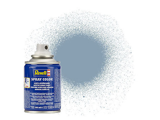 Spray grau, seidenmatt - 34374