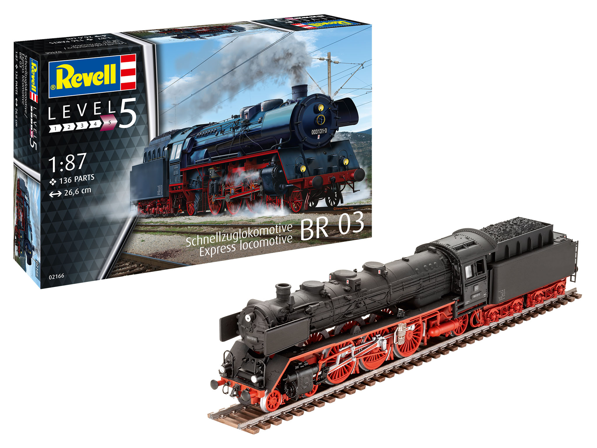 Schnellzuglokomotive BR03 - 02166