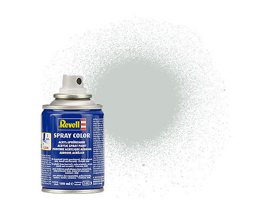 Spray hellgrau, seidenmatt - 34371