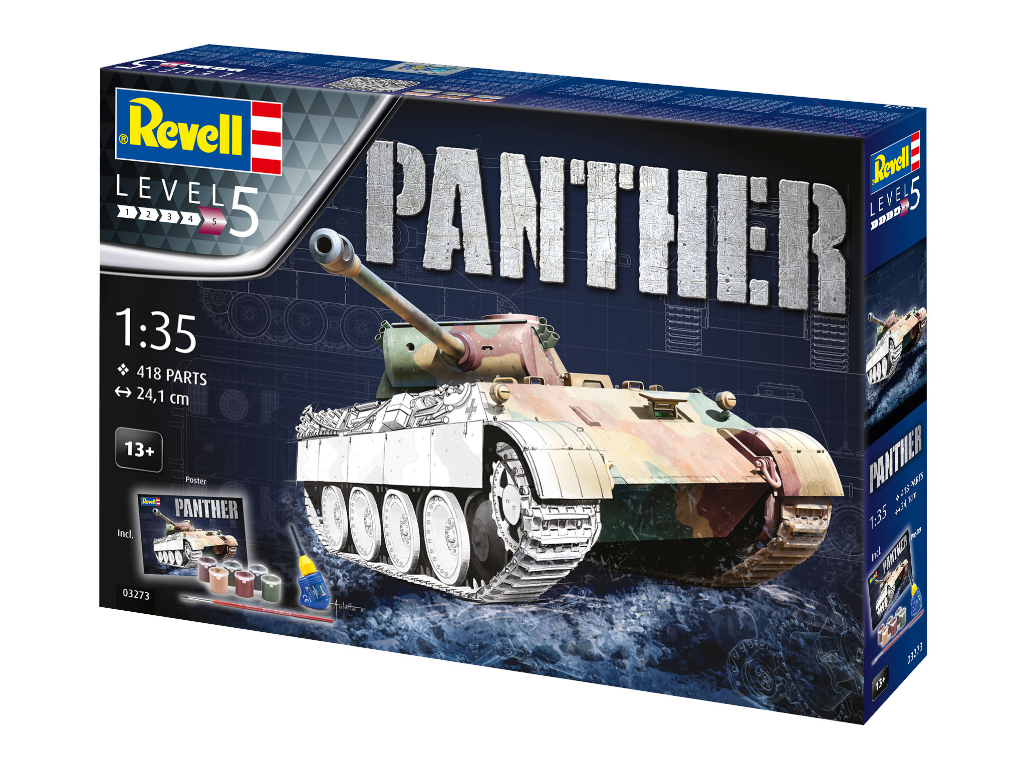 Geschenkset Panther Ausf. D - 03273