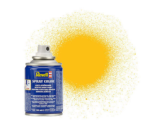 Spray gelb, matt - 34115