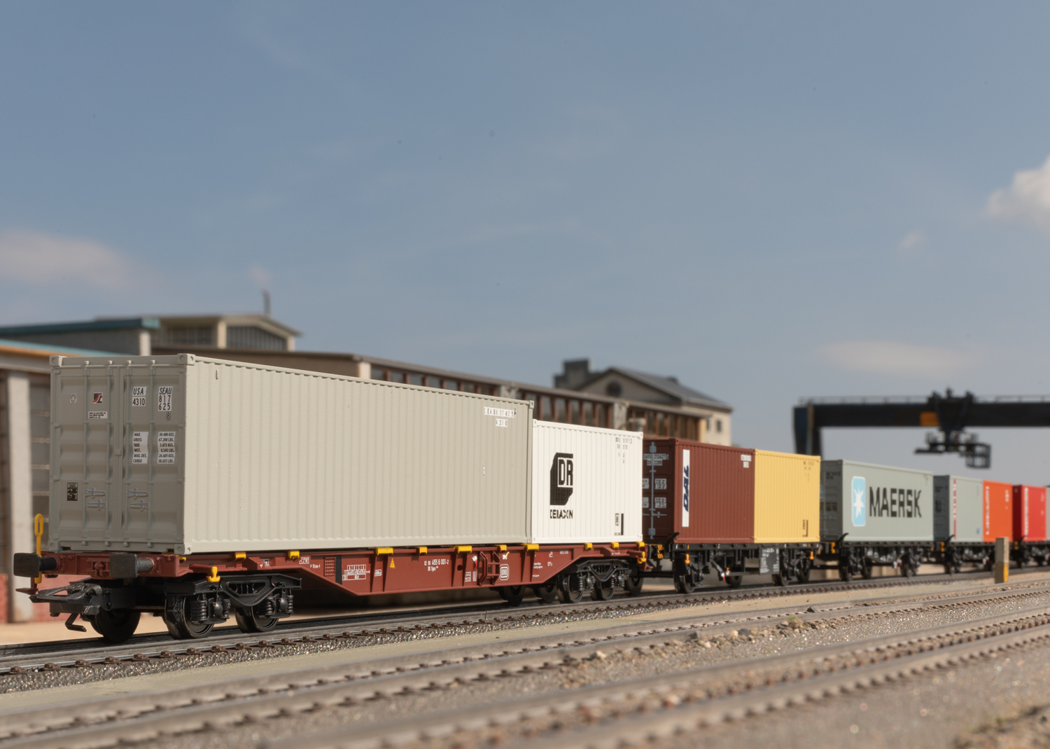Containerwagen-Set(5 Wagen)DB - 47680