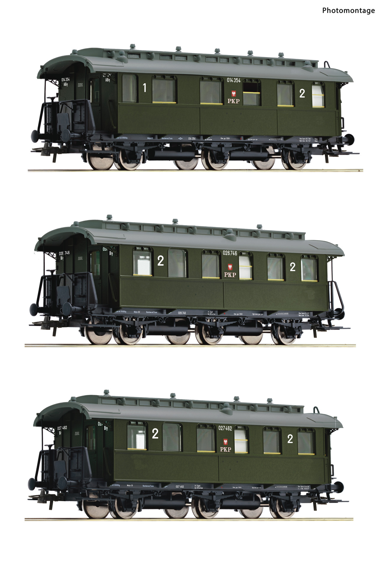 3-tlg. Set: Personenwagen, PK - 6200059