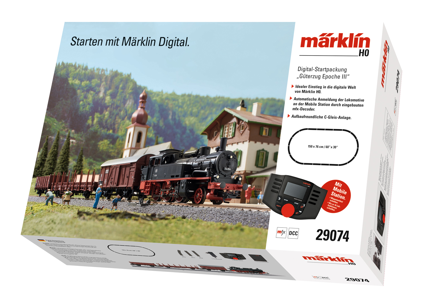 Digital-Startpackung m.BR 74 - 29074