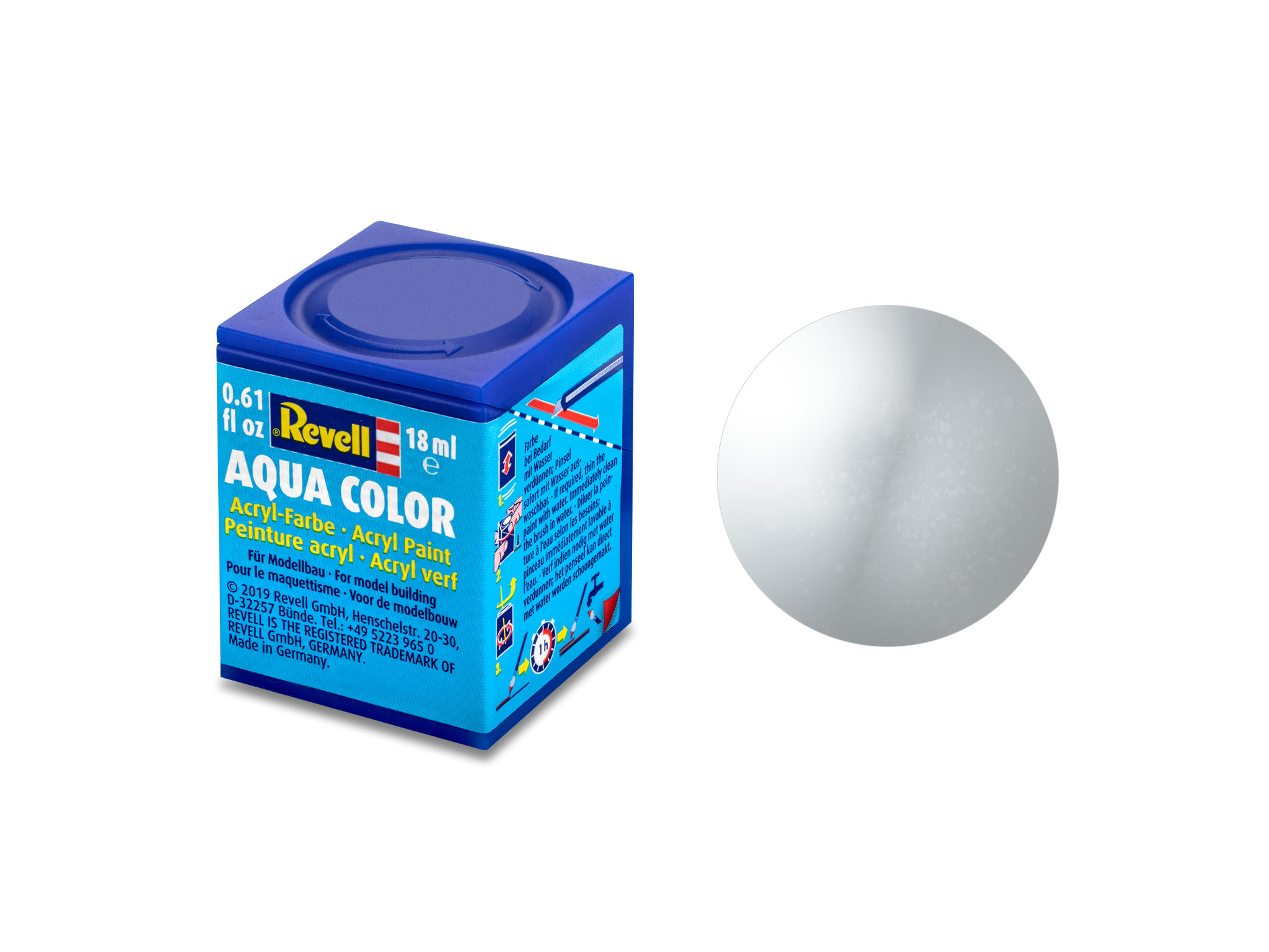 Aqua aluminium, metallic - 36199