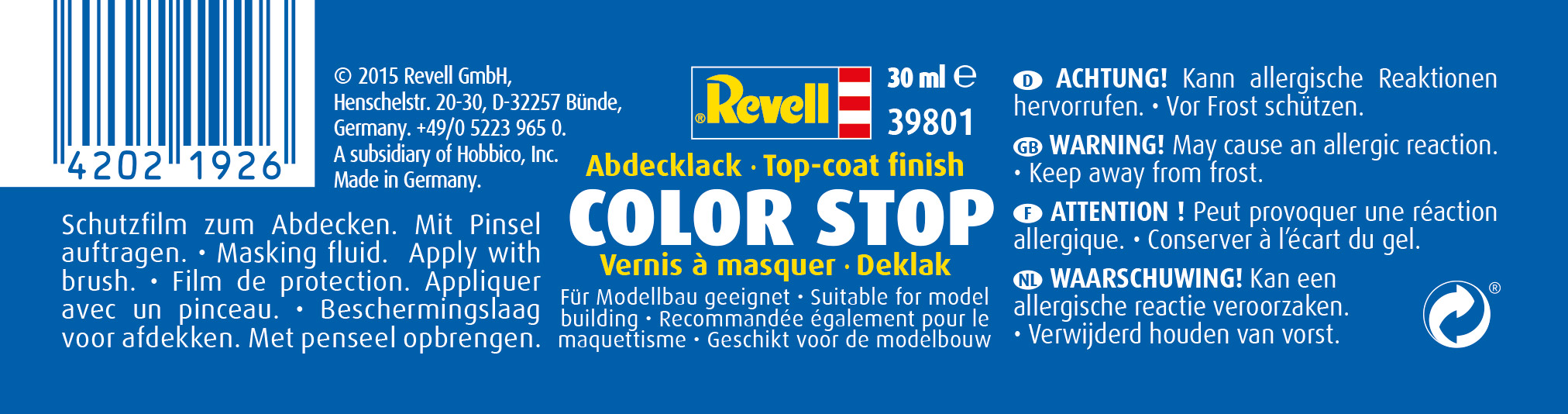 Color Stop 30ml - 39801