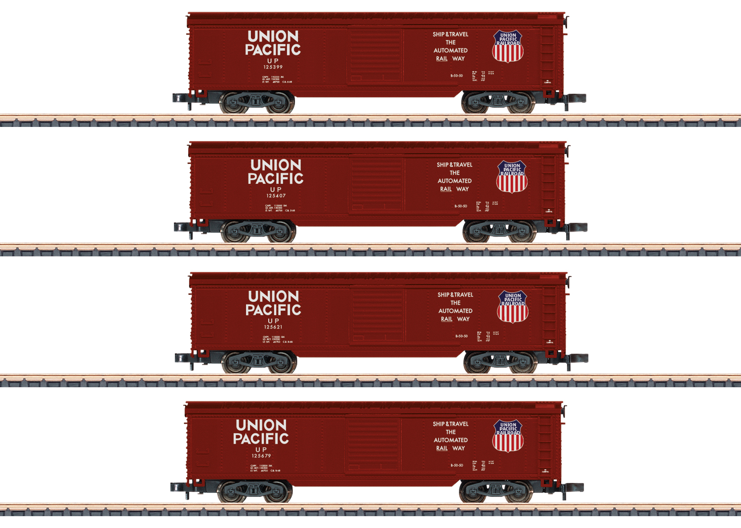 Box-Car Set Union Pacific - 82497